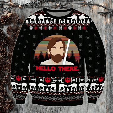 Hello There Christmas Ugly Christmas Sweater