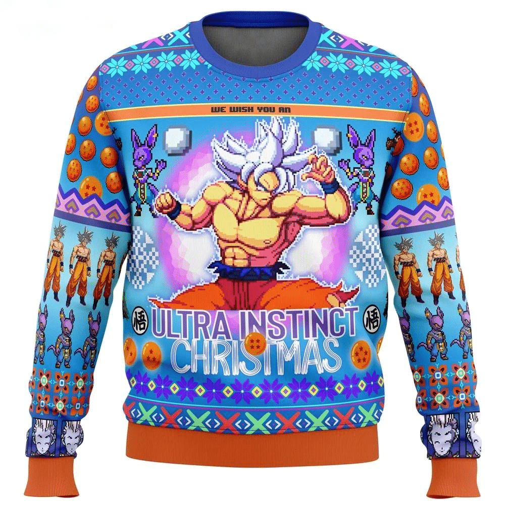 Dragon Ball Anime Goku 18 Ugly Sweater, Dragon Ball Anime Gift Fan Ugly Sweater