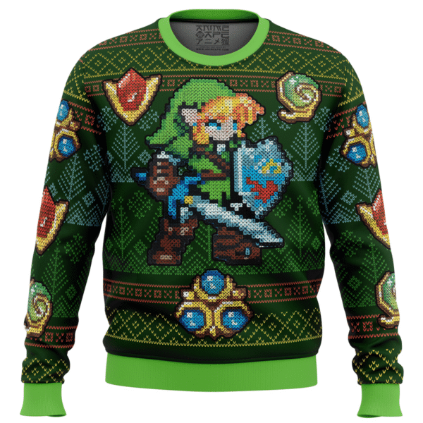 The Legend Of Zelda 3 Ugly Sweater Gifts, The Legend Of Zelda Gift Fan Ugly Sweater 308