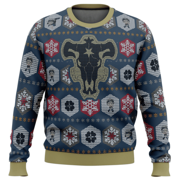 Black Clover Anime Asta 9 Ugly Sweater Gifts, Black Clover Anime Gift Fan Ugly Sweater 956