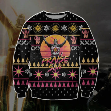 Praise The Sun Ugly Christmas Sweater