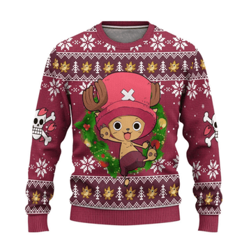 One Piece Anime Tony Tony Chopper 23 Ugly Sweater, One Piece Anime Gift Fan Ugly Sweater 294