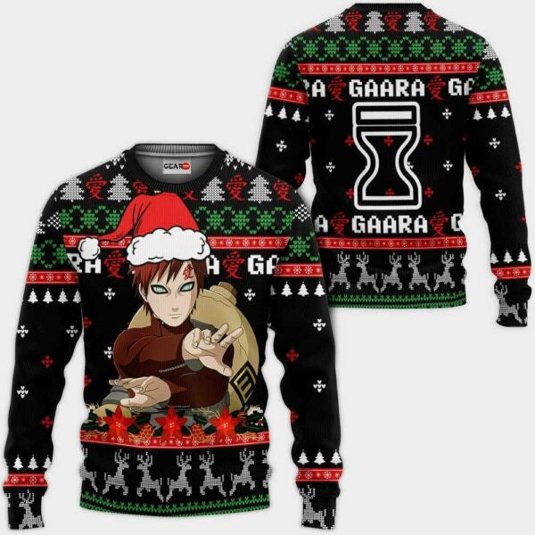 Gaara Ugly Christmas Naruto Anime Xmas 1k428 Gifts ,naruto Anime Xmas Christmas Gift Fan 559