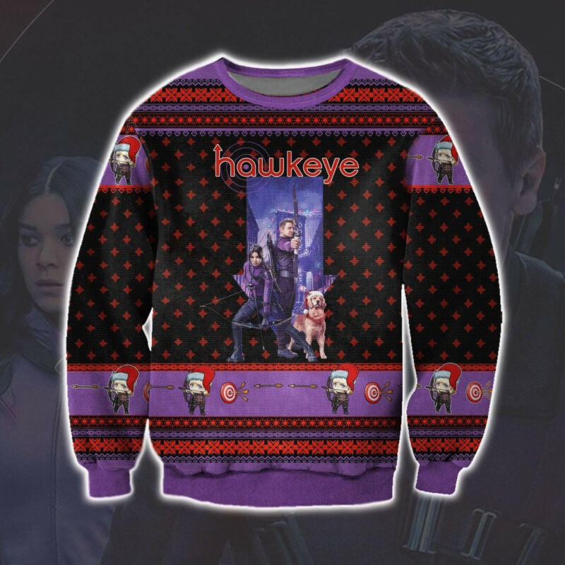 Hawkeye Ugly Christmas Sweater