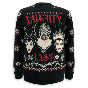 Disney Villains Light-up Holiday Sweater For Adults
