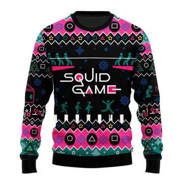 Squid Game Series 10 Ugly Sweater Gifts, Squid Game Series Gift Fan Ugly Sweater 732