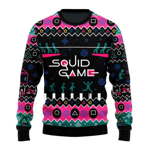 Squid Game Series 10 Ugly Sweater Gifts, Squid Game Series Gift Fan Ugly Sweater 732