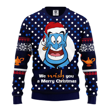 Aladdin And The Magic Lamp Ugly Christmas Sweater 352