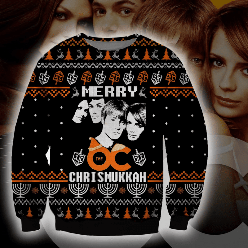Merry The Christmukkah Ugly Christmas Sweater