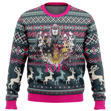 Golden Wind Jojos Bizarre Adventure Ugly Sweater Gifts, Golden Wind Jojos Bizarre Adventure Gift Fan Ugly Sweater 110