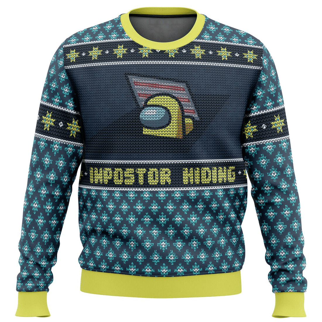 Among Us Impostor Hiding 6 Ugly Sweater Gifts, Among Us Gift Fan Ugly Sweater