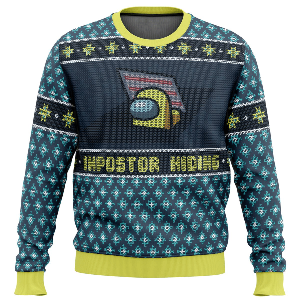 Among Us Impostor Hiding 6 Ugly Sweater Gifts, Among Us Gift Fan Ugly Sweater