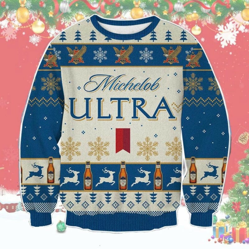 Michelob Ultra Ugly Christmas Sweater