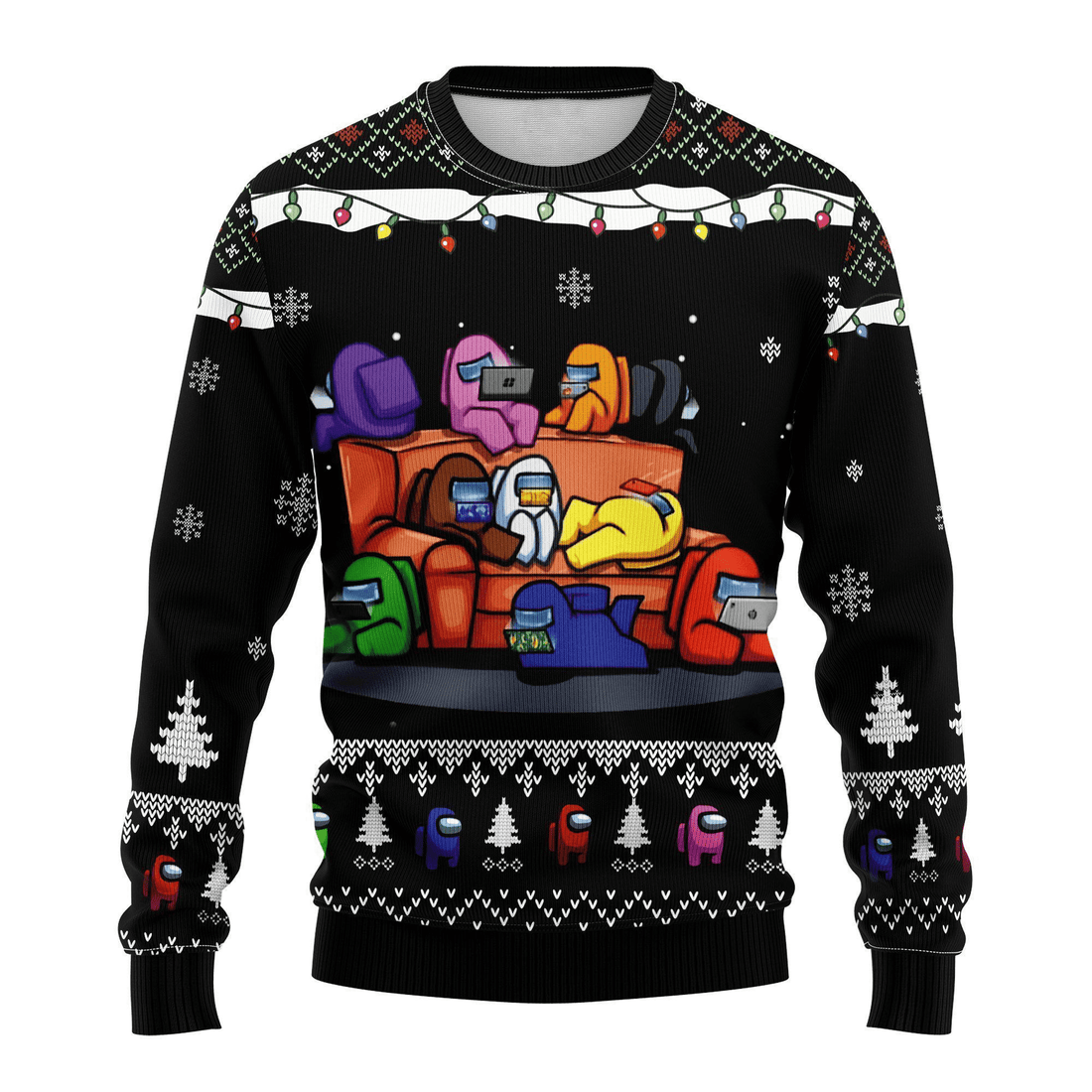 Among Us 10 Ugly Sweater Gifts, Among Us Gift Fan Ugly Sweater