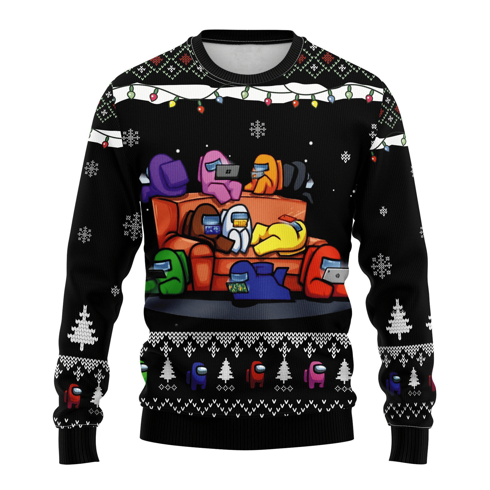 Among Us 10 Ugly Sweater Gifts, Among Us Gift Fan Ugly Sweater
