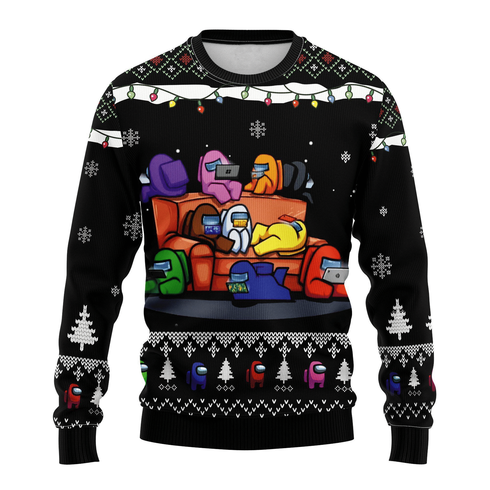 Among Us 10 Ugly Sweater Gifts, Among Us Gift Fan Ugly Sweater