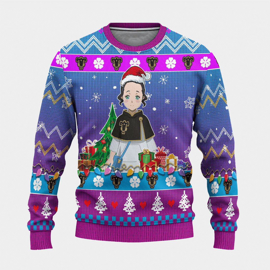 Black Clover Anime Charmy Pappitson 20 Ugly Sweater Gifts, Black Clover Anime Gift Fan Ugly Sweater