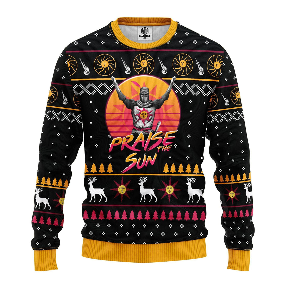 Dark Souls Praise The Sun Ugly Christmas Sweater 297