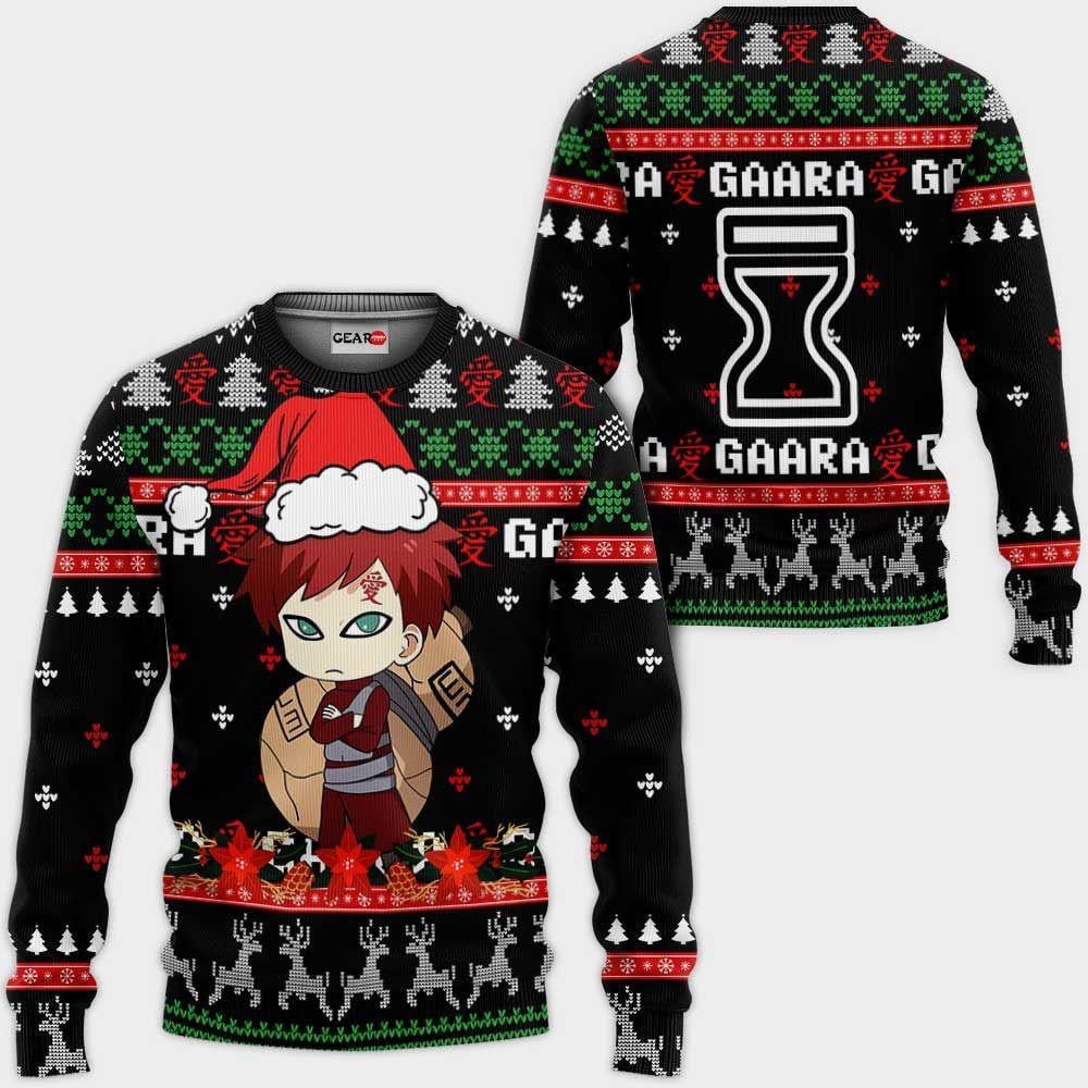 Cute Gaara Ugly Christmas Naruto Anime Xmas 1k430 Gifts ,naruto Anime Xmas Christmas Gift Fan
