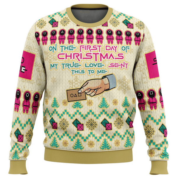 Squid Game Series 9 Ugly Sweater Gifts, Squid Game Series Gift Fan Ugly Sweater 547