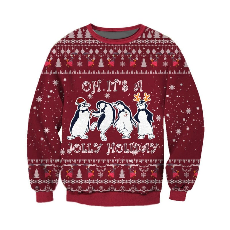 Jolly Holiday Ugly Christmas Sweater