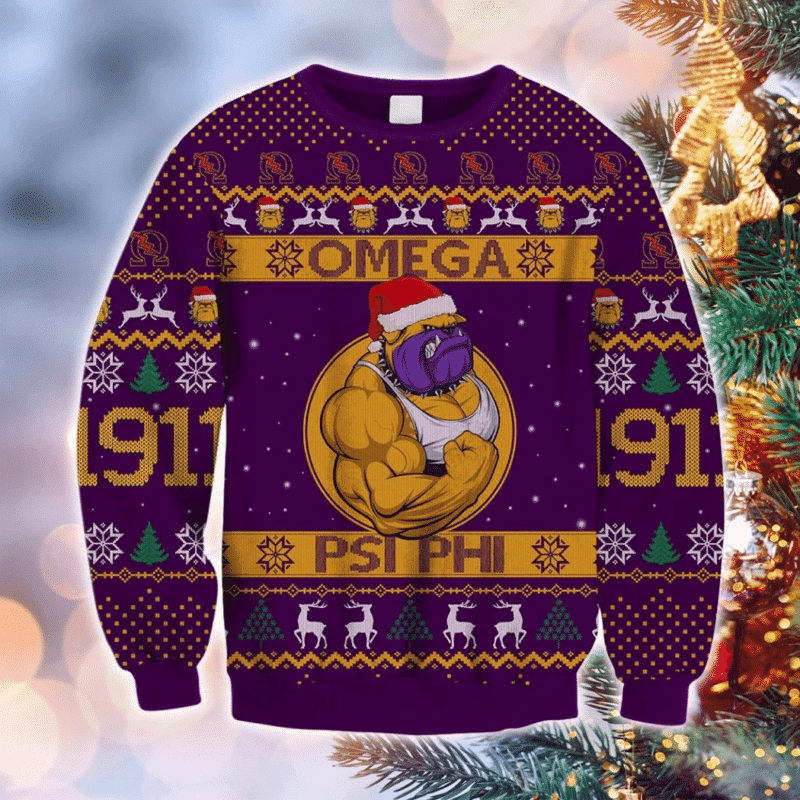 Funny Omega Ugly Christmas Sweater