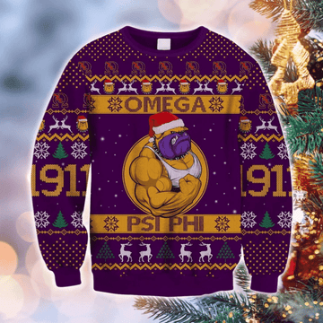 Funny Omega Ugly Christmas Sweater