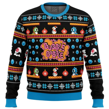Bubble Bobble Ugly Sweater Gifts, Bubble Bobble Gift Fan Ugly Sweater 463