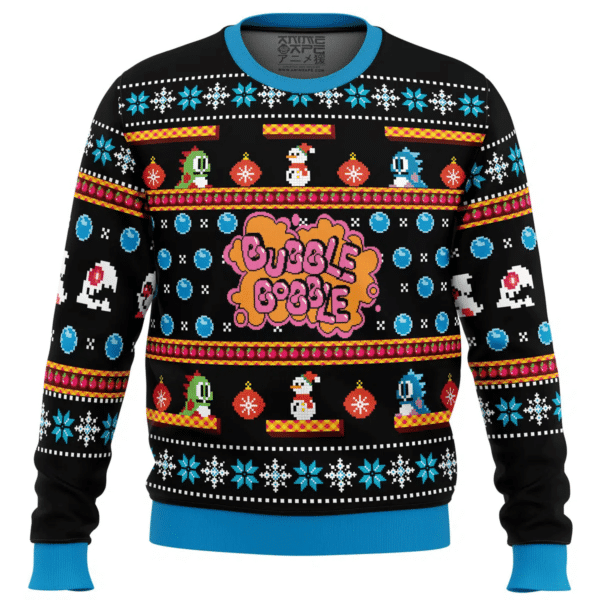 Bubble Bobble Ugly Sweater Gifts, Bubble Bobble Gift Fan Ugly Sweater 463