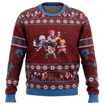 Hunter X Hunter Anime 9 Ugly Sweater Gifts, Hunter X Hunter Anime Gift Fan Ugly Sweater 740