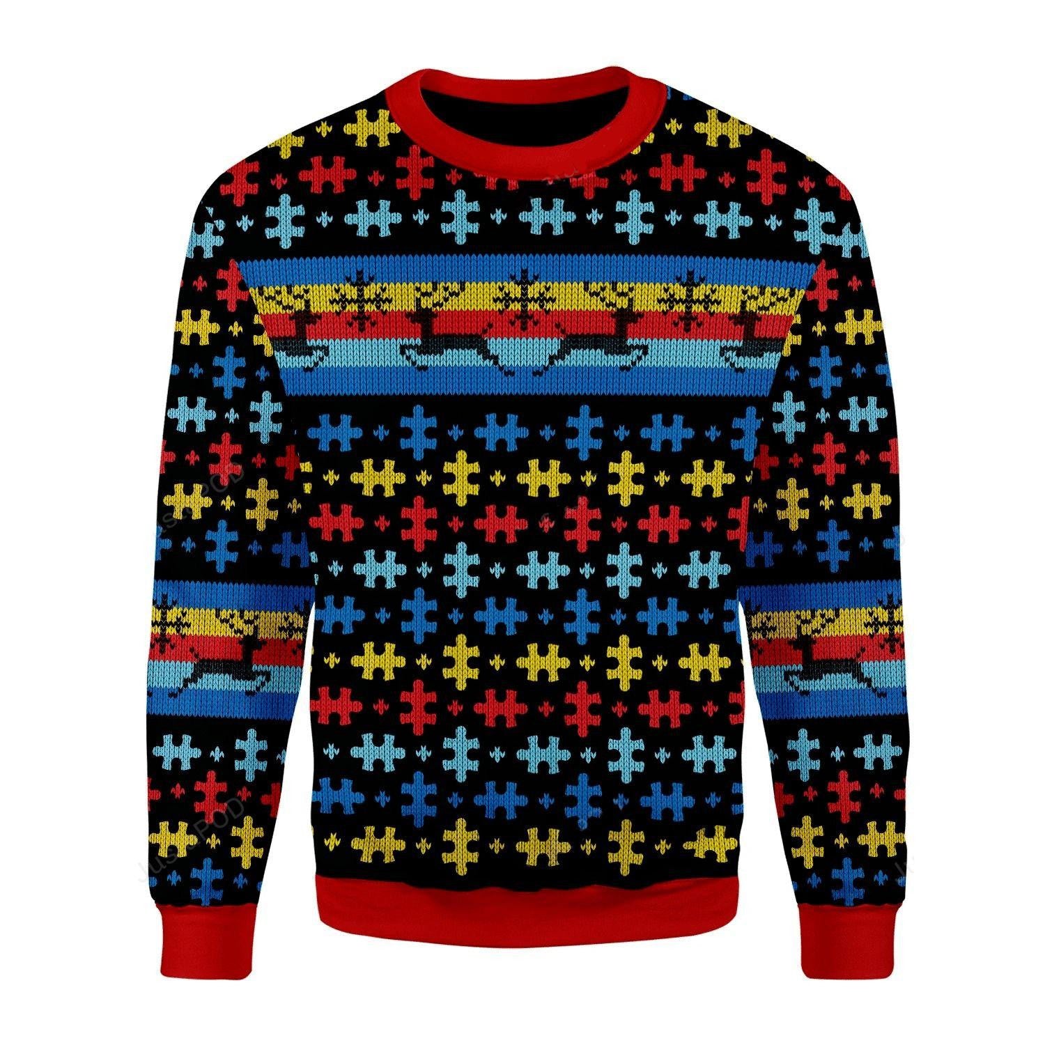 Autsim Awareness Ugly Sweater, Autsim Awareness Christmas Sweater, Autsim Awareness Christmas Gift, Autsim Awareness Shirt