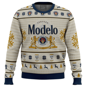 Cerveza Modelo Ugly Sweater Gifts, Cerveza Modelo Gift Fan Ugly Sweater 51