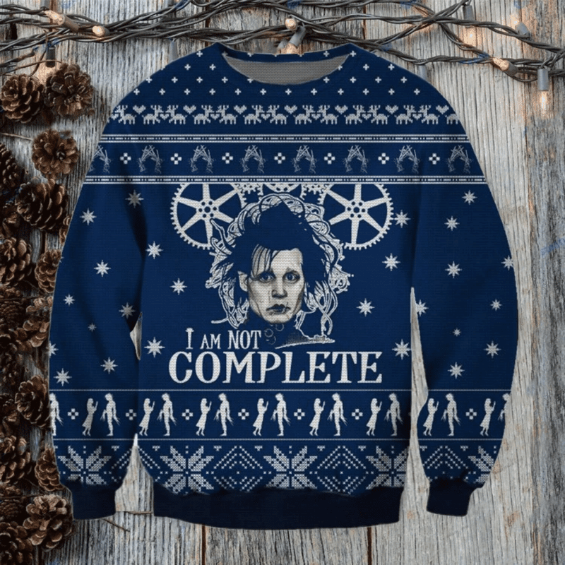 I'm Not Complete Christmas Ugly Christmas Sweater