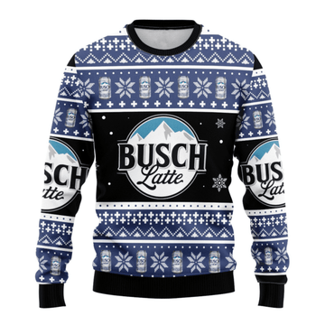 Busch Latte Beer 2 Ugly Sweater Gifts, Busch Latte Beer Gift Fan Ugly Sweater 869