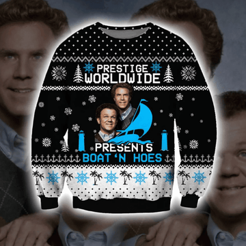 Prestige Worldwide Presents Boat'n Hoes Ugly Christmas Sweater