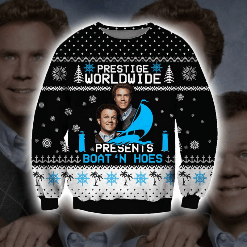 Prestige Worldwide Presents Boat'n Hoes Ugly Christmas Sweater