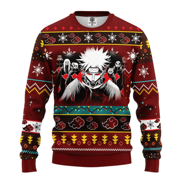 Akatsuki Members Naruto Anime Ugly Christmas Sweater 351