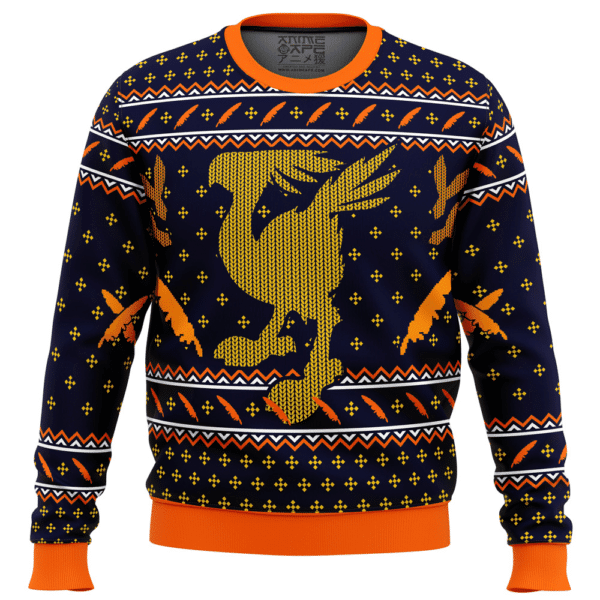 Final Fantasy Chocobo Ugly Sweater Gifts, Final Fantasy Chocobo Gift Fan Ugly Sweater 43