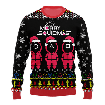 Squid Game Series Christmas 14 Ugly Sweater Gifts, Squid Game Series Gift Fan Ugly Sweater 429