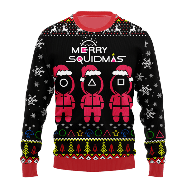 Squid Game Series Christmas 14 Ugly Sweater Gifts, Squid Game Series Gift Fan Ugly Sweater 429