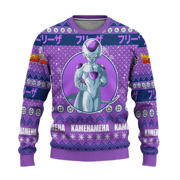 Dragon Ball Anime Frieza 11 Ugly Sweater, Dragon Ball Anime Gift Fan Ugly Sweater 851