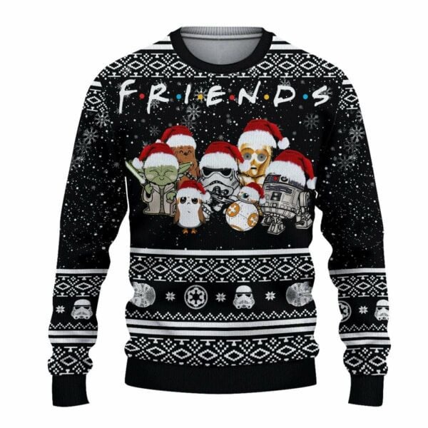 Star Wars Friends Ugly Sweater, Star Wars Friends Christmas Gift, Star Wars Friends Shirt 500