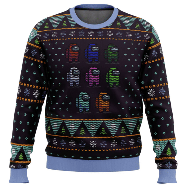 Among Us 2 Ugly Sweater Gifts, Among Us Gift Fan Ugly Sweater 540