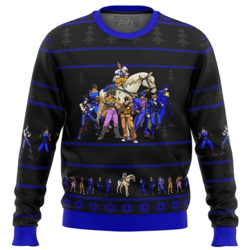 Generations Jojos Bizarre Adventure Ugly Sweater Gifts, Generations Jojos Bizarre Adventure Gift Fan Ugly Sweater 767