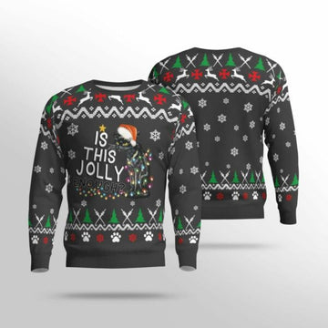 Is This Jolly Enough Cat Ugly Sweater, Christmas Gift, Is This Jolly Enough Cat Ugly Christmas Sweater 312