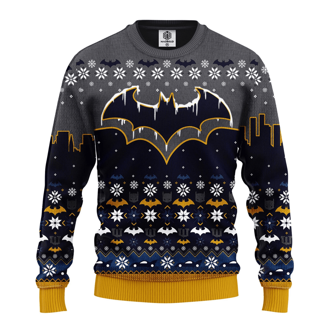 Batman Dc Comics Logo Ugly Christmas Sweater 344