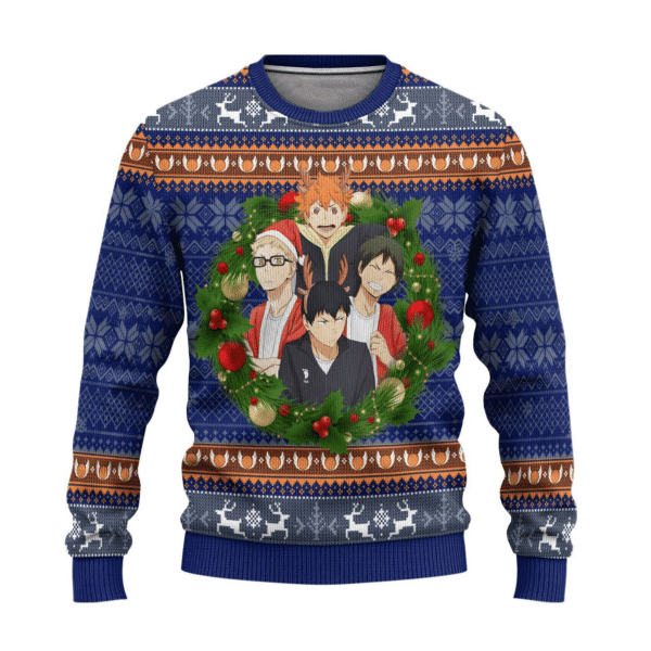 Haikyuu Anime 2 Ugly Sweater Gifts, Haikyuu Anime Gift Fan Ugly Sweater 402