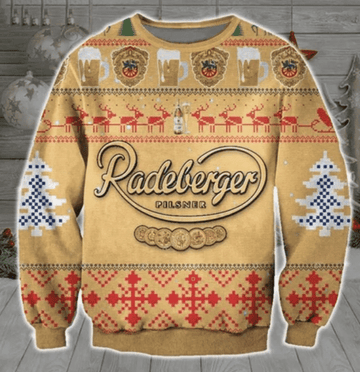 Radeberger Pilsner Beer Ugly Sweater Gifts, Radeberger Pilsner Beer Gift Fan Ugly Sweater 473
