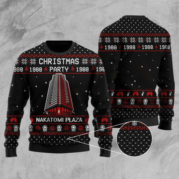 Nakatomi Plaza Ugly Christmas Sweater