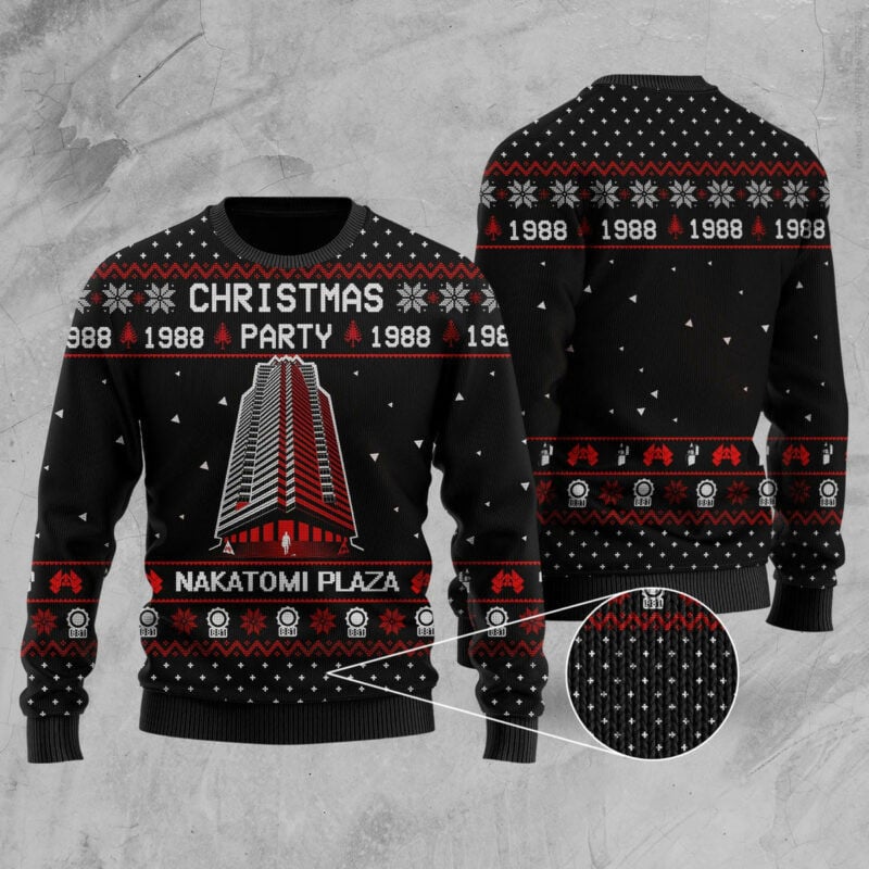 Nakatomi Plaza Ugly Christmas Sweater